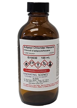 Adipoyl Chloride / Hexane Solution, 0.25 M, Innovating Science™